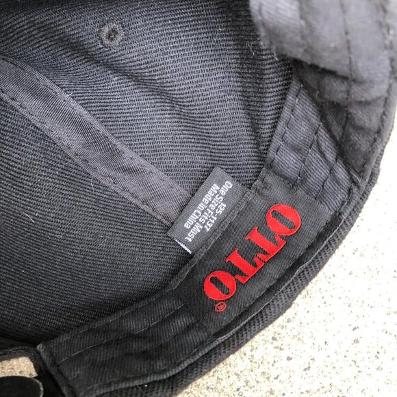 Vintage OTTO NP Newbury Park Snapback Hat Men's Adjustable Cap Black - Picture 2 of 5